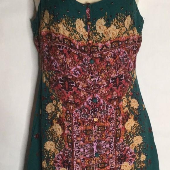 Free People Morning Song Print Maxi Dress … - Picture 5 of 8